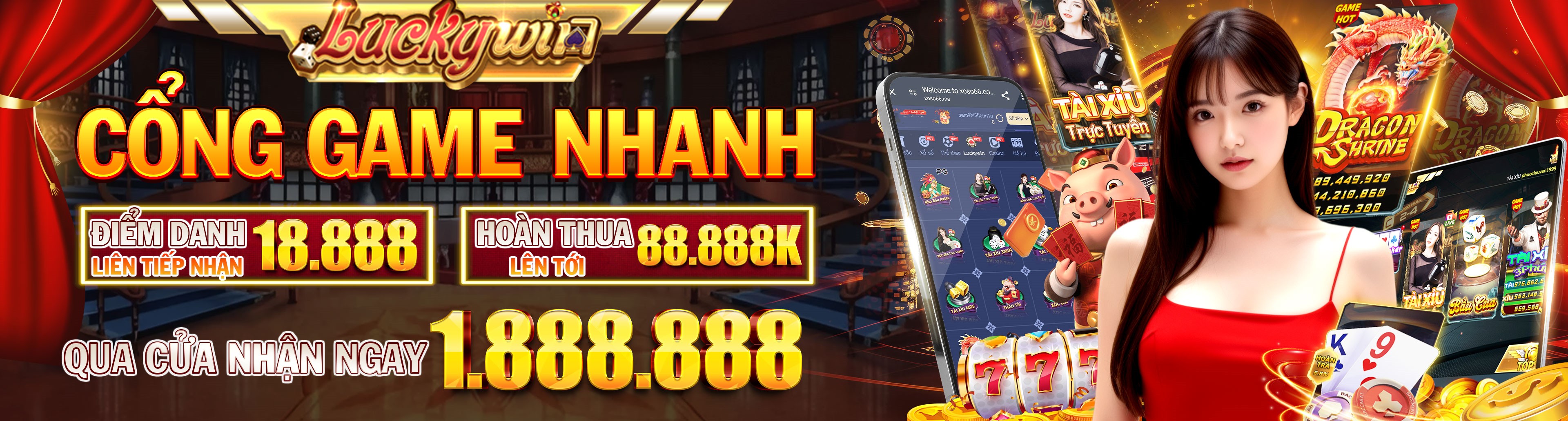 Hình ảnh quảng cáo của kkwin hiển thị nền tảng và các lợi ích